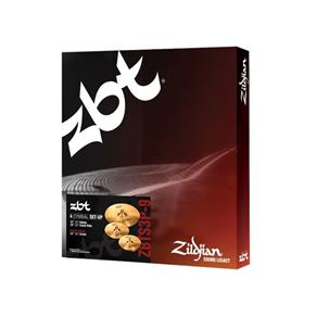 Kit de Pratos Zildjian Zbt Starter - Zbts3P-9 - 13Hh+14Crash+18Crashride