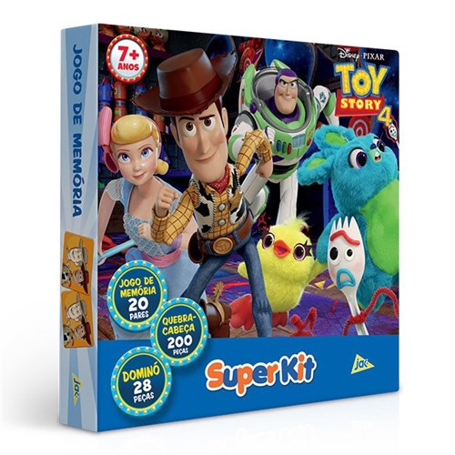 Kit 3 em 1 Toy Story 4