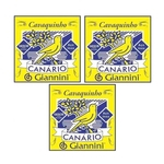 Kit 3 Encordoamento Cavaquinho Cavaco Canario Giannini Gescb