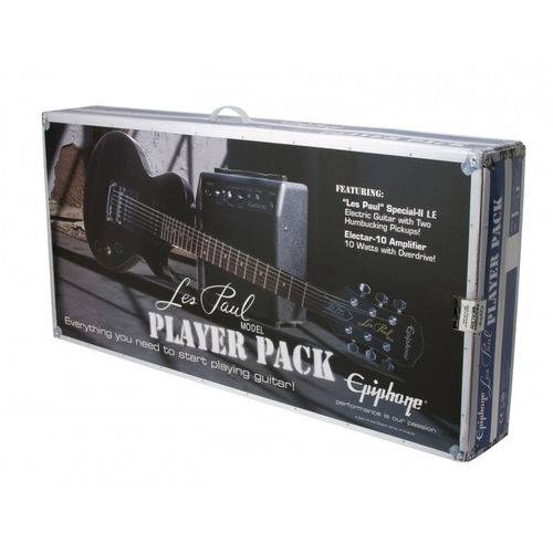 Kit Epiphone Player Pack Les Paul Special - Black