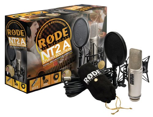 Kit Estúdio Microfone Rode NT2-A Studio