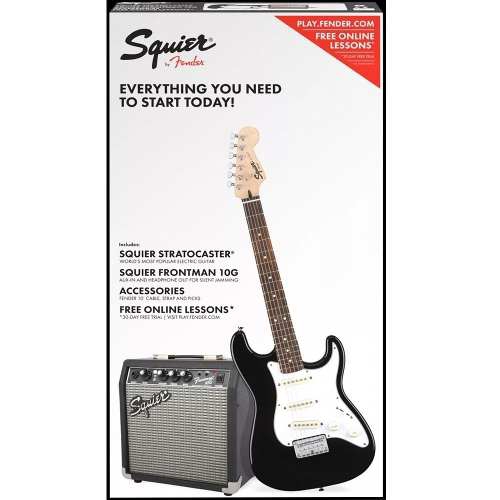 Kit Guitarra Fender Squier Affinity Stratocaster Short Scale