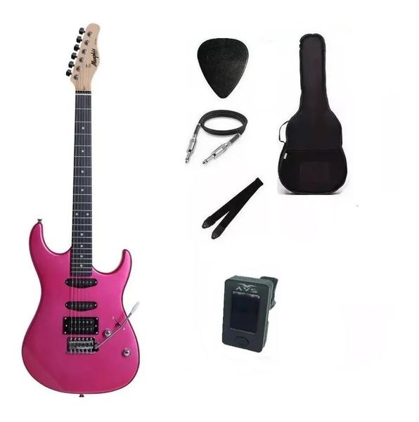 Kit Guitarra Memphis By Tagima MG260 Pink
