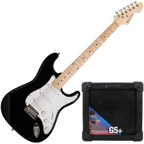 Kit Guitarra Michael Gm217 + Cubo Amp G 5+ - BK