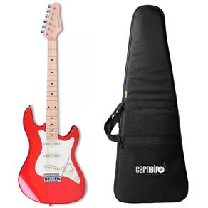 Kit Guitarra Stratocaster Strinberg Sts100 Mwr + Capa