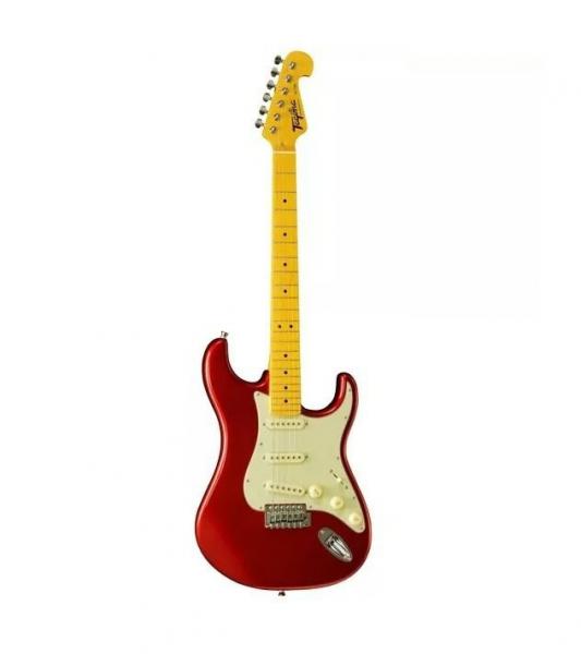 Kit Guitarra Stratocaster Tagima TG530 MR Capa Caixa Cabo