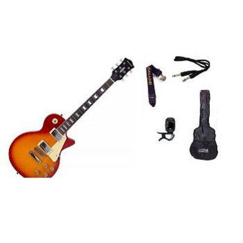 Kit Guitarra Strinberg Les Paul LPS230 + Afinador Digital + Acessórios - CHERRY