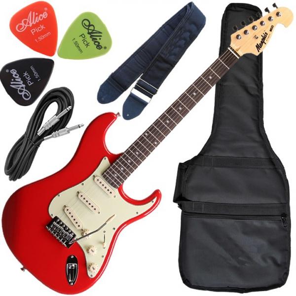 Kit Guitarra Stratocaster Tagima Memphis Mg32 Vermelha