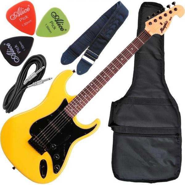 Kit Guitarra Stratocaster Tagima Memphis Mg32 Amarelo Neon