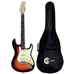 Kit Guitarra Woodstock T635 Tagima SB Inclui Capa