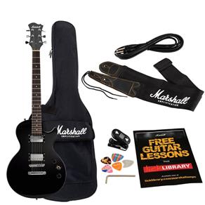 Kit Marshall com Guitarra e Amplificador Mgap-B + Acessorios