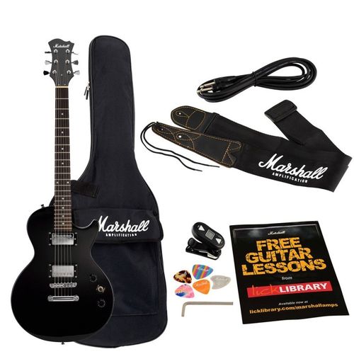 Kit Marshall Mgap-B Guitarra e Amplificador com Acessorios