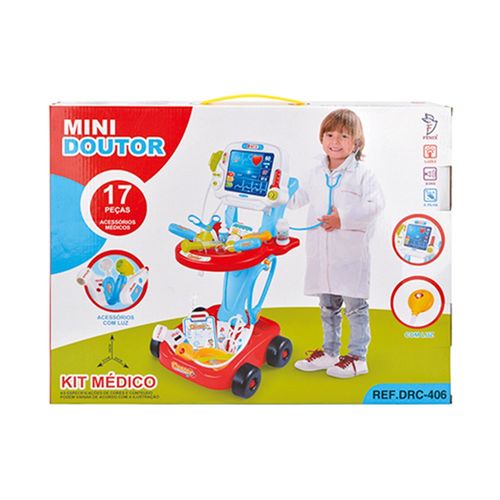 Kit Médico Mini Doutor Azul - Fênix