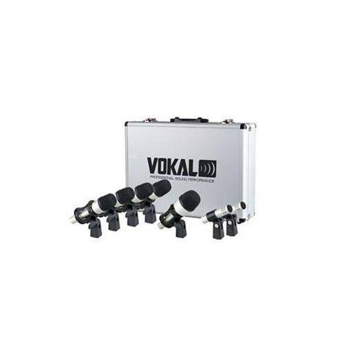 Kit Microfone Bateria Vokal Vdm7
