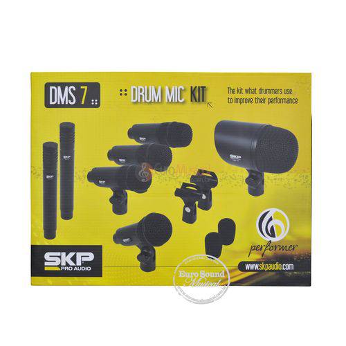 Kit Microfone para Bateria Skp Dms 7