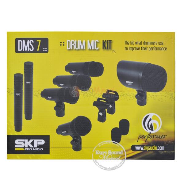 Kit Microfone para Bateria Skp Dms 7