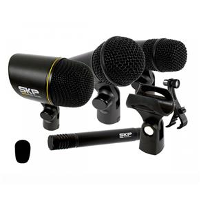 Kit Microfone Profissional SKP DMS7