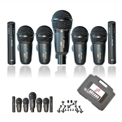 Kit Microfones Arcano Bd7 7mics para Bateria