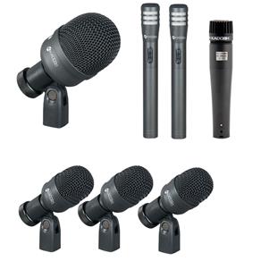 Kit Microfones Kadosh K-7 Slim para Bateria com 7 Peças