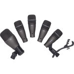 Kit Microfones Para Bateria Dk705 Com 5 Unidades - Samson