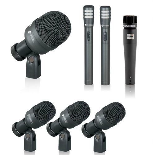 Kit Microfones para Bateria K7 Slim (7 Peças) - Kadosh