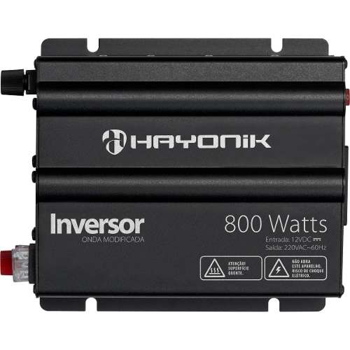 Inversor 800W 12VDC/220V Onda Modificada HY - Hayonik