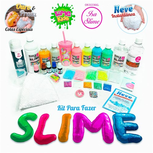 Kit para Fazer Slimes Premium