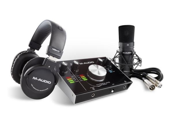 Kit para Gravação M-Audio M-Track 2X2 Vocal Studio Pro