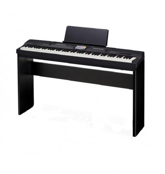 Kit Piano CASIO Priva PX-360M Preto 88 Teclas Tela Touch + Estante CS-67BK + Pedal + Fonte + Sup.Partitura