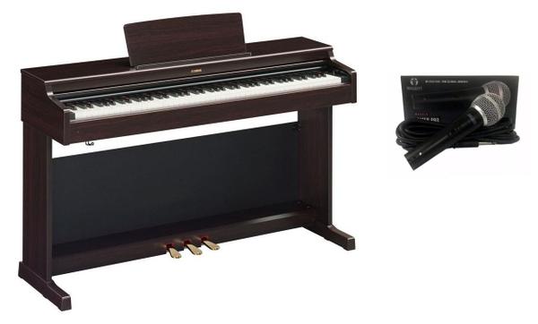Kit Piano Clavinova Yamaha YDP164R + Microfone Regent SM58 Pro