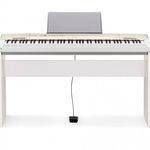 Kit Piano Digital 88 Teclas Px160 We Branco Casio com Estante + Pedal Sp3