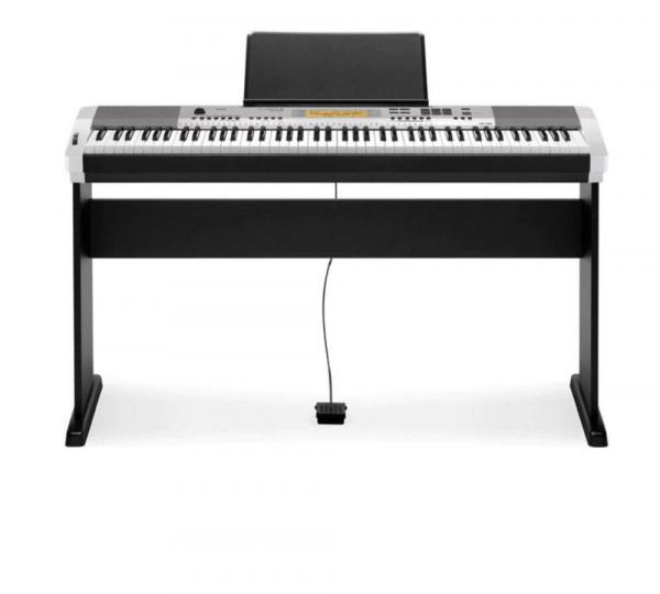 Kit Piano Digital Cdp-230r Sr Casio + Estante Cs-44 + Pedal + Fonte
