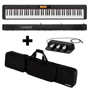 Kit Piano Digital CDP-S350 BK + Bag + Pedal Triplo