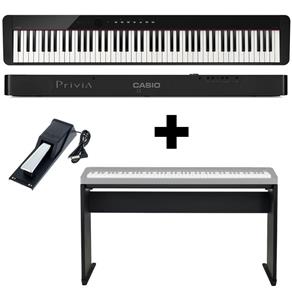Kit Piano Digital Privia PXS1000 + Móvel Pedal Sustain