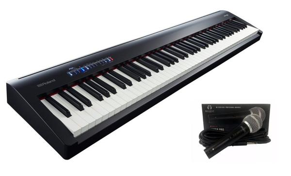 Kit Piano Roland FP30 BK + Microfone Regent SM58