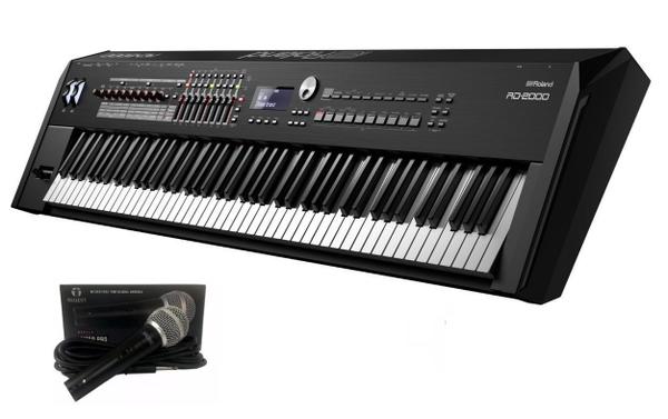 Kit Piano Roland RD2000 + Microfone Regent SM58