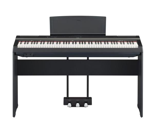 Kit Piano Yamaha P125 88 Teclas + Fonte Bi Volt + Mesa Original + Pedal Triplo