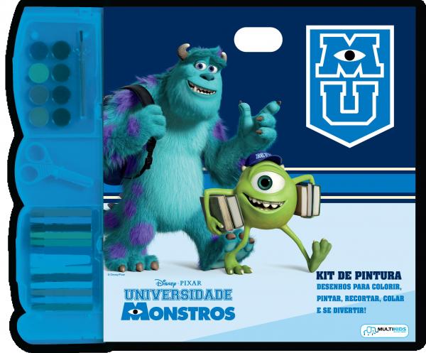 Kit Pintura Monstros University - Multikids