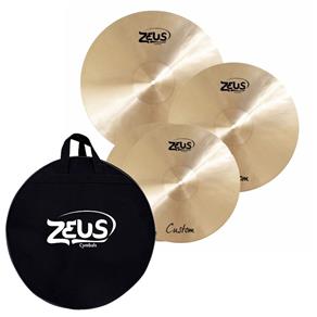 Kit Prato Zeus Custom ( 14/16/20) com Bag Set-C