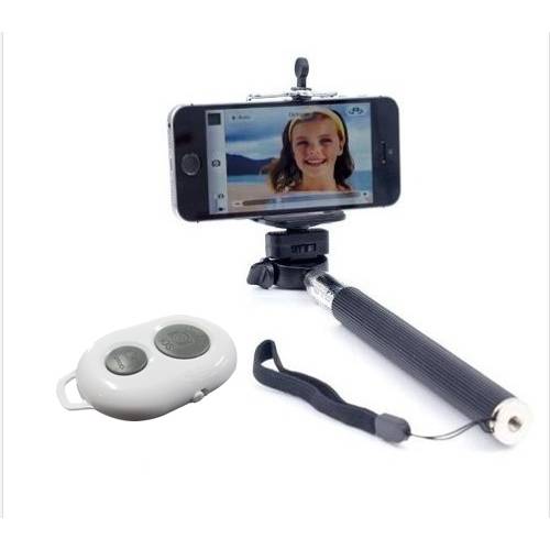 Kit Selfie Celular Bluetooth Bastão de Mão Telescópico