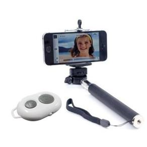 Kit Selfie Celular Bluetooth Bastão de Mão Telescópico