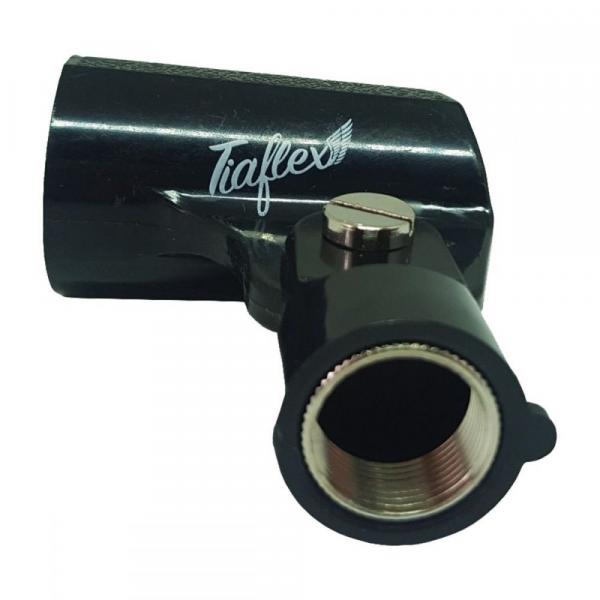 Kit 2 Suportes Microfone Cachimbo 25mm Tiafllex - Tiaflex