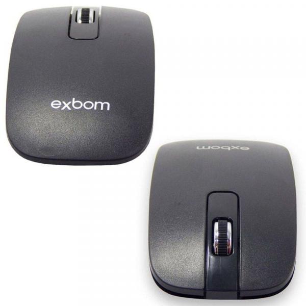 Kit Teclado e Mouse S/ Fio BK-S1000 - Exbom