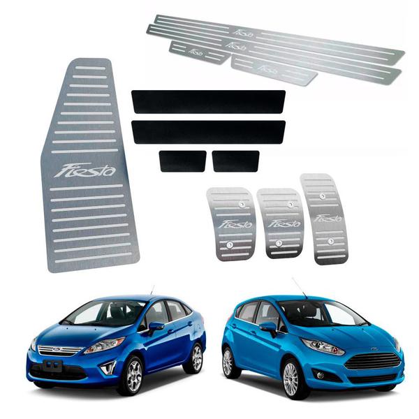 Kit Vinil Ford New Fiesta 2011 Até 2019 Manual - Three Parts