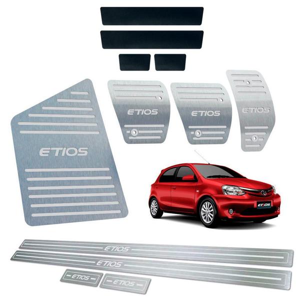 Kit Vinil Toyota Etios 2013 Até 2019 Manual - Three Parts