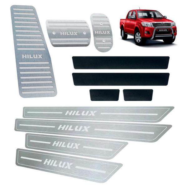 Kit Vinil Toyota Hilux 2016 Até 2019 Automático - Three Parts