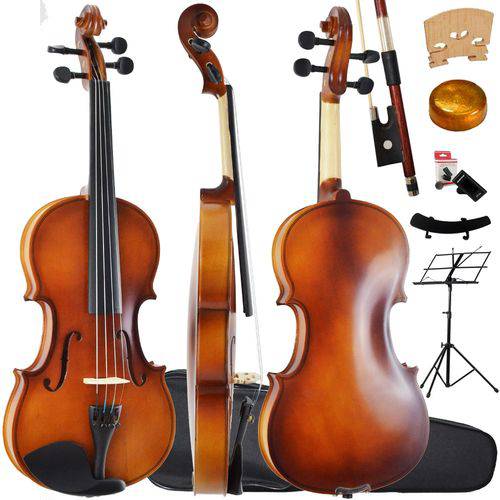 Kit Violino 4/4 Tradicional Vintage Sverve Ronsani Completo