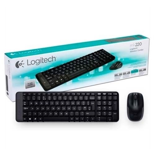 Kit Wireless (Teclado/mouse) Mk220 Logitech