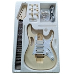 Kits de guitarra elétrica DIY para guitarra Basswood e Maple corpo