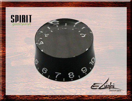 Knob Les Paul Translúcido Black Klc (c/4) Premium Parts - Spirit